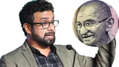 indian currency mahatma gandhi photo